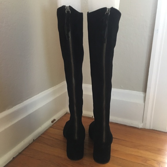 Splendid Black Suede Boots - Picture 6 of 6